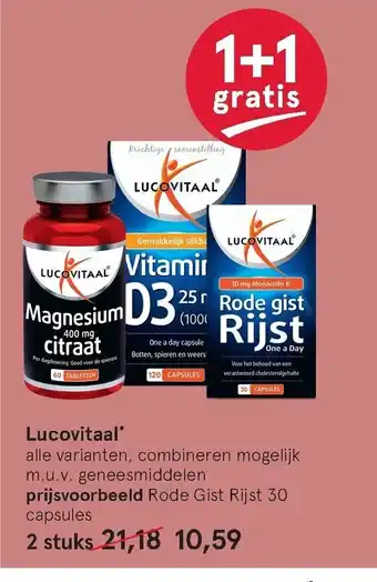 Etos Lucovitaal 2 stuks aanbieding