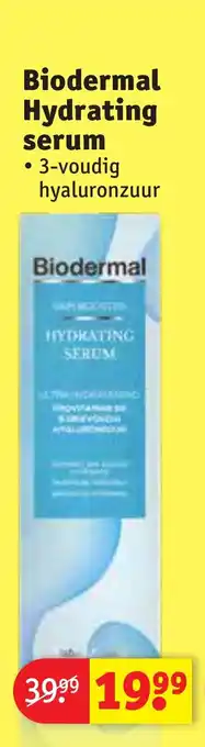 Kruidvat Biodermal Hydrating serum aanbieding