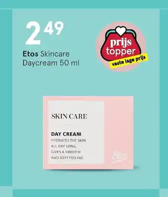 Etos Skincare Daycream 50 ml aanbieding