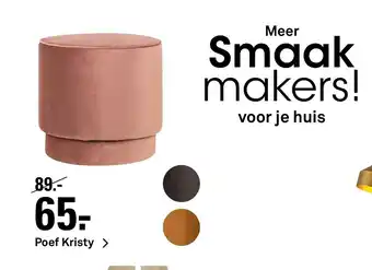 Karwei Poef Kristy aanbieding