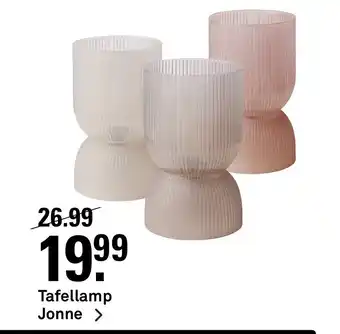 Karwei Tafellamp Jonne aanbieding