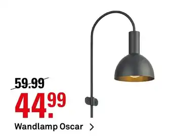 Karwei Wandlamp Oscar aanbieding