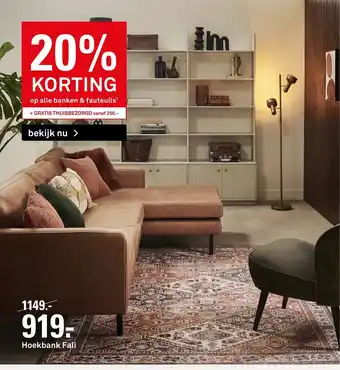 Karwei Hoekbank Fali aanbieding