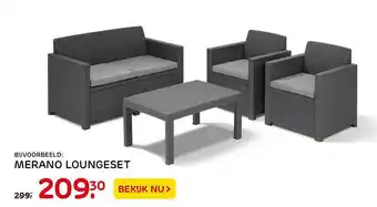 Praxis Merano Loungeset aanbieding