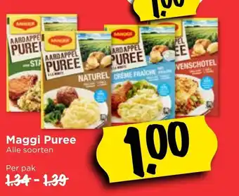 Vomar Voordeelmarkt Maggi puree aanbieding