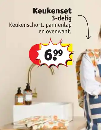 Kruidvat Keukenset 3-delig aanbieding