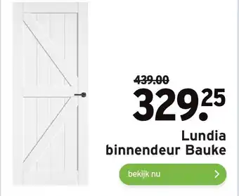 GAMMA Lundia binnendeur Bauke aanbieding