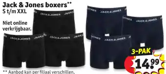 Kruidvat Jack & Jones boxers 3-PAK aanbieding