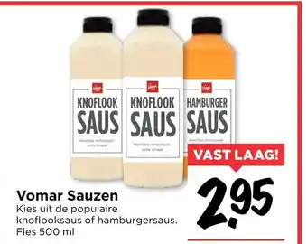 Vomar Voordeelmarkt Vomar Sauzen 500ml aanbieding