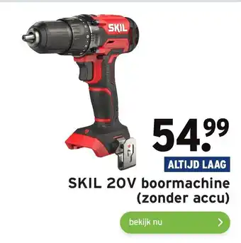 GAMMA Skil 20V boormachine aanbieding