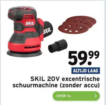 GAMMA Skil 20V excentrische schuurmachine aanbieding