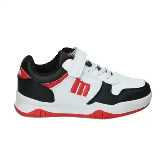 Spartoo Sneakers MTNG DEPORTIVAS MUSTANG 48815V NIÑO BLANCO/ROJO aanbieding