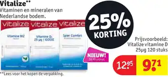 Kruidvat Vitalize aanbieding