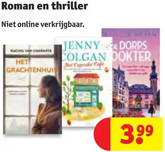 Kruidvat Roman en thriller aanbieding