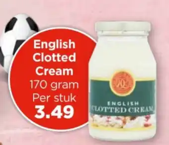 Vomar Voordeelmarkt English Clotted Cream 170 gram aanbieding