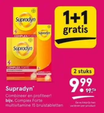 Etos Supradyn 2 stuks aanbieding