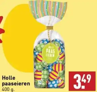 ALDI Holle paaseieren 400 g. aanbieding