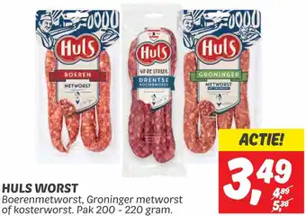 Dekamarkt HULS WORST aanbieding