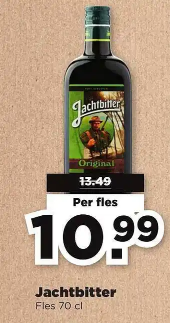 PLUS Jachtbitter  70 cl aanbieding