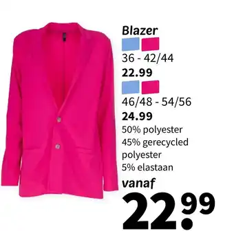 Wibra Blazer aanbieding