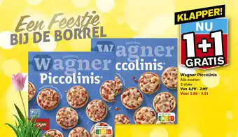 Hoogvliet Wagner Piccolinis aanbieding