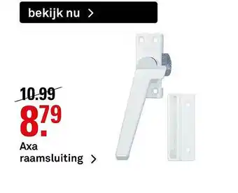 Karwei Axa raamsluiting aanbieding