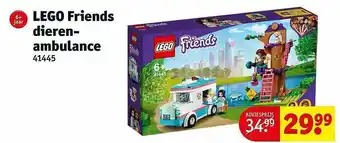 Kruidvat Lego Friends Dierenambulance aanbieding