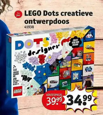 Kruidvat Lego Dots Creatieve Ontwerpdoos aanbieding