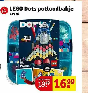 Kruidvat Lego Dots Potloodbakje aanbieding