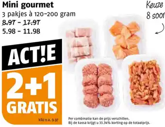 Poiesz Mini gourmet aanbieding