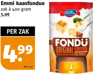 Poiesz Emmi kaasfondue 400g aanbieding