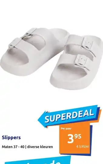 Action Slippers aanbieding