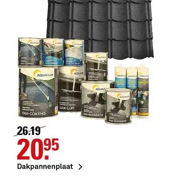 Karwei Dakpannenplaat aanbieding