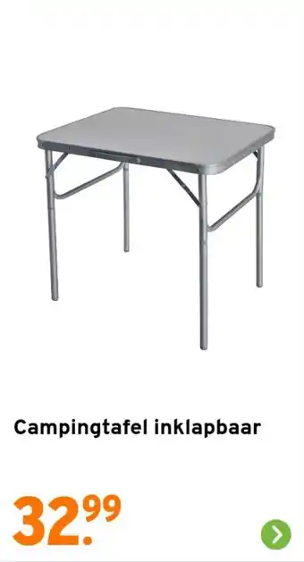 GAMMA Campingtafel inklapbaar aanbieding