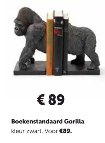 Woonboulevard Poortvliet Feelings Boekenstandaard Gorilla aanbieding