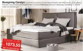 Woonsquare Boxspring Carolyn aanbieding