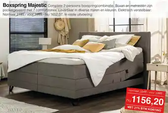 Woonsquare Boxspring Maiestic aanbieding