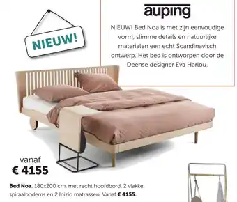 Woonboulevard Poortvliet auping Bed Noa 180*200 aanbieding