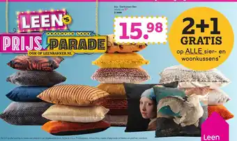 Leen Bakker Sierkussen Ben 30*50 cm aanbieding