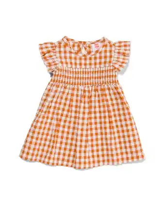 HEMA HEMA Baby Jurk Ruiten Bruin (bruin) aanbieding