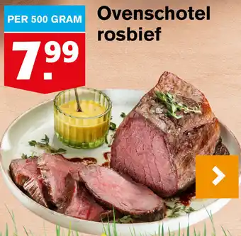 Hoogvliet Ovenschotel rosbief 500g aanbieding