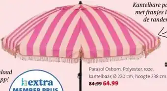 Intratuin Parasol Osborn. aanbieding