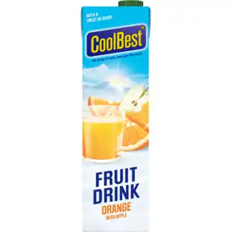 Jumbo CoolBest FruitDrink Orange 1L aanbieding