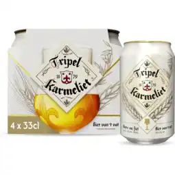 Jumbo Tripel Karmeliet - Blik - 4x330ML aanbieding