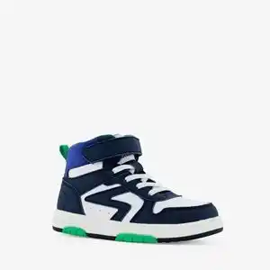 Scapino Blue Box hoge jongens sneakers blauw/wit aanbieding