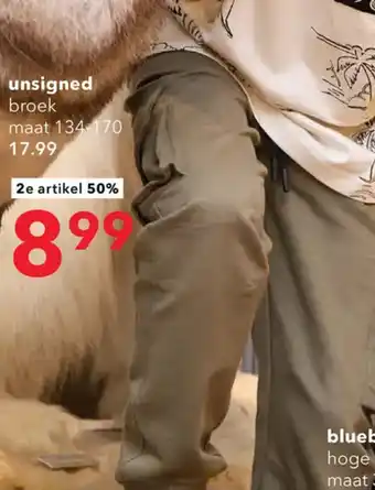 Scapino unsigned broek aanbieding