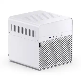 Conrad Jonsbo N2 Mini-ITX Mini-tower PC-behuizing, Gaming-behuizing Wit aanbieding