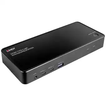 Conrad LINDY 43202 USB-C dockingstation Geschikt voor merk: Universeel USB-C Power Delivery aanbieding