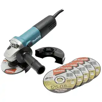 Conrad Makita 9558HNRX1 Haakse slijper 125 mm 840 W aanbieding
