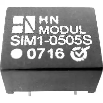 Conrad HN Power SIM1-0524S-DIL8 DC/DC-converter, print 5 V/DC 24 V/DC 50 mA 1 W Aantal uitgangen: 1 x Inhoud 1 stuk(s) aanbieding